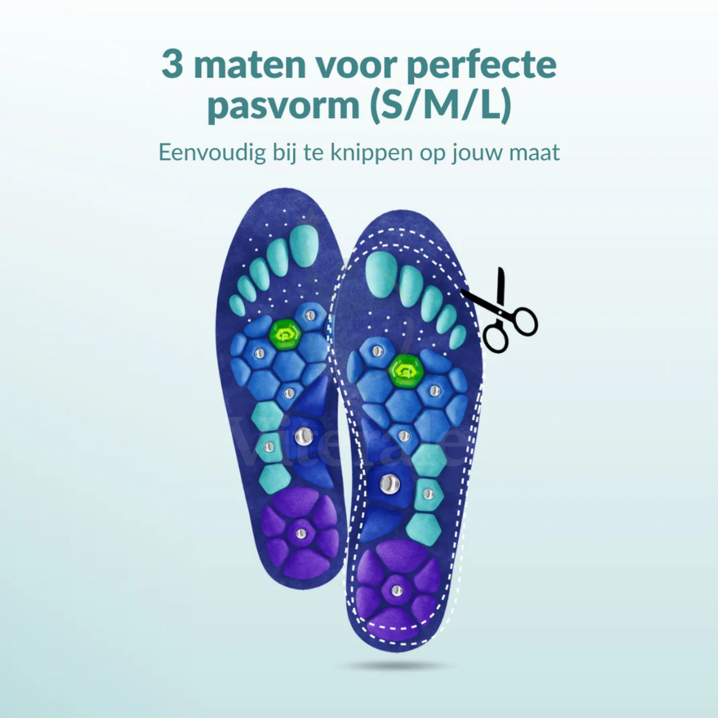 FootEase™ Magnetische Inlegzool