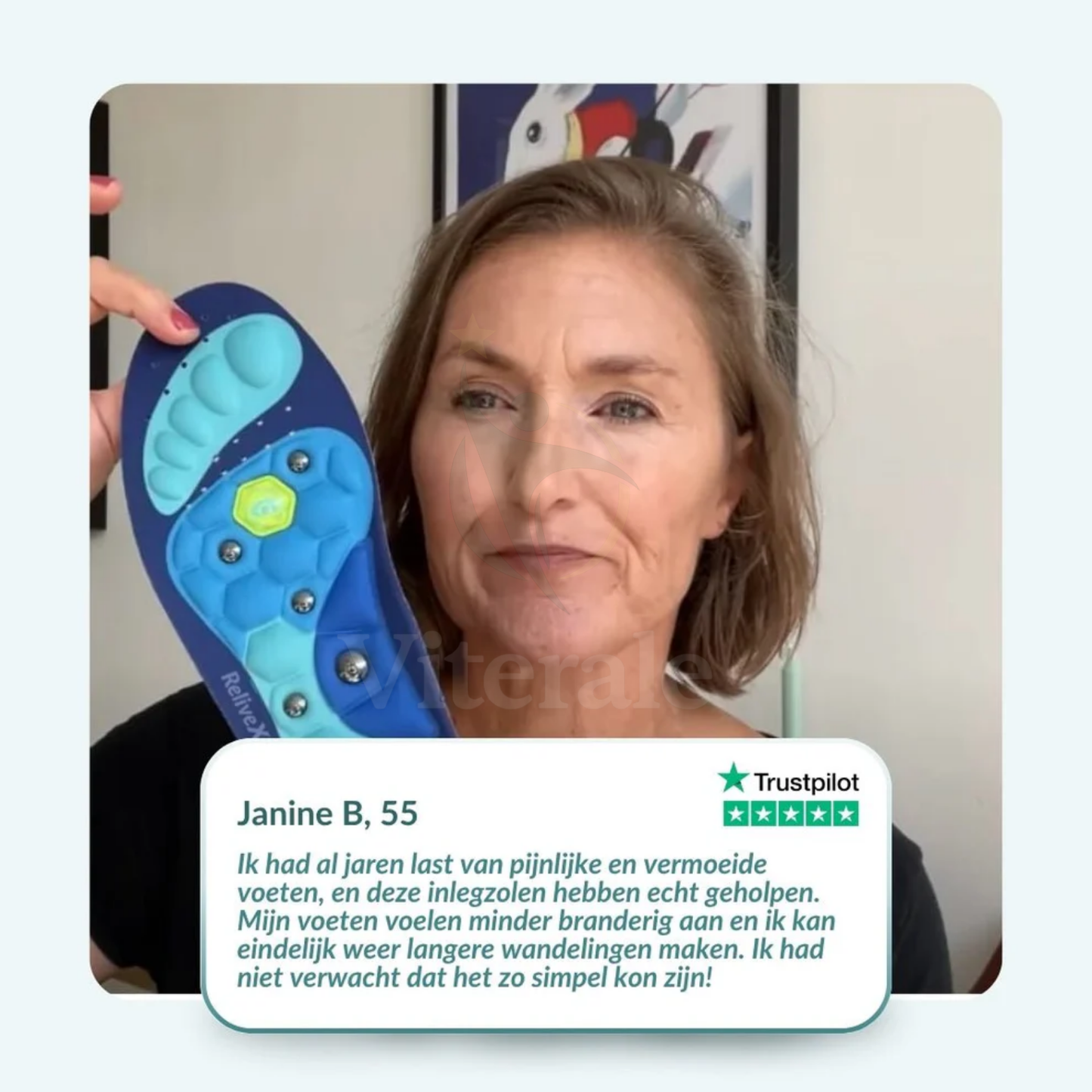 FootEase™ Magnetische Inlegzool
